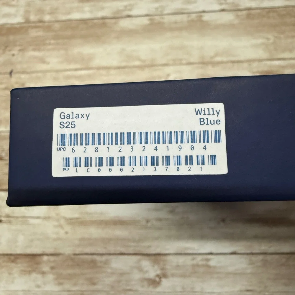 Latercase Willy Blue Phone Case Samsung Galaxy‎ S25 Thin Open Box